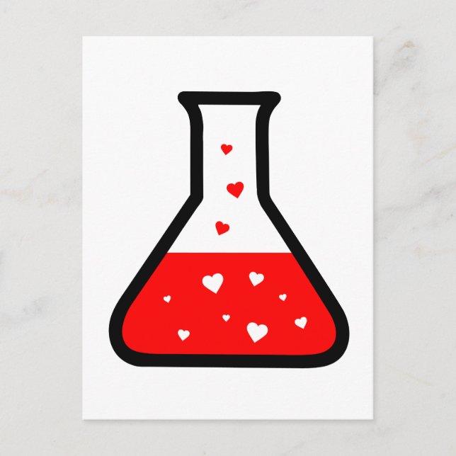 Carte Postale Potion d'amour (Science) (Devant)