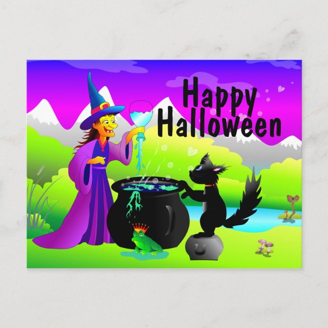 Carte Postale Potion magique (Devant)