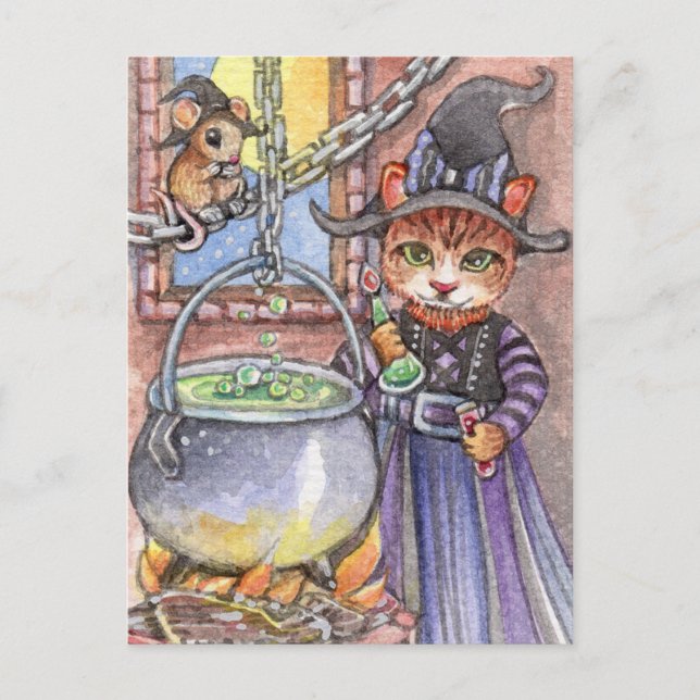 Carte Postale Potion surprise (Devant)