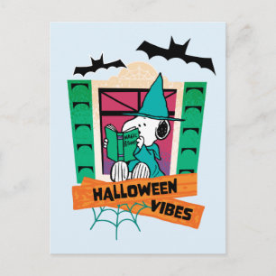 Carte Postale Potions Magiques de Snoopy Peanuts Halloween