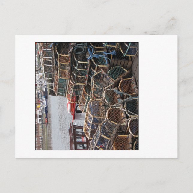 Carte Postale Pots de homard (Devant)