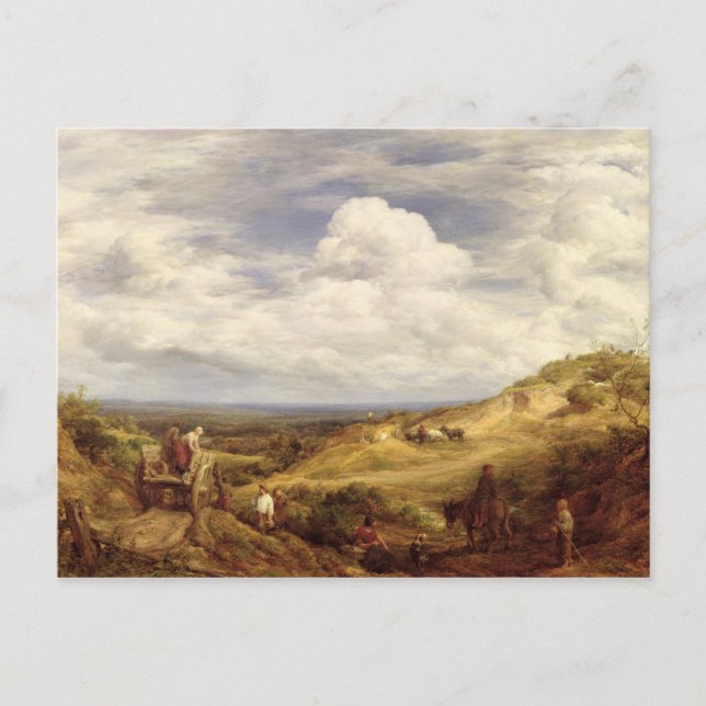 Carte Postale Pots de sable, Hampstead Heath, 1849 (Devant)