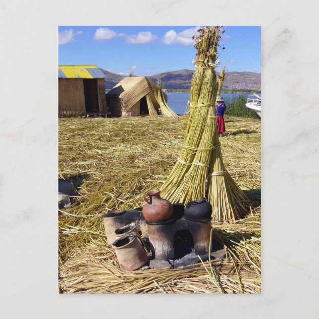 Carte Postale pots los uros (Devant)