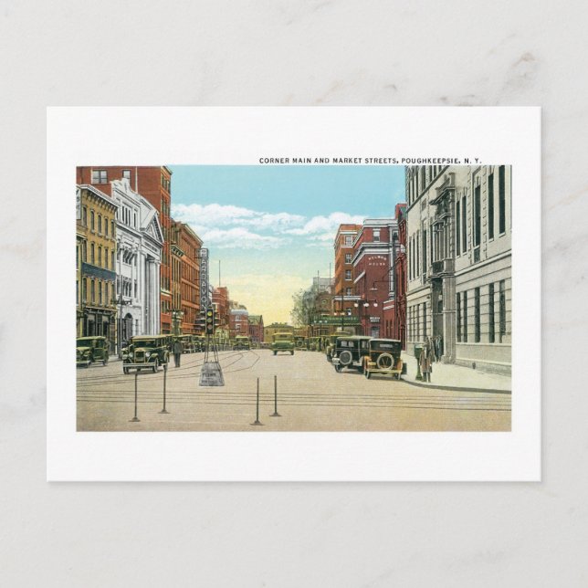 Carte Postale Poughkeepsie, NY (Devant)