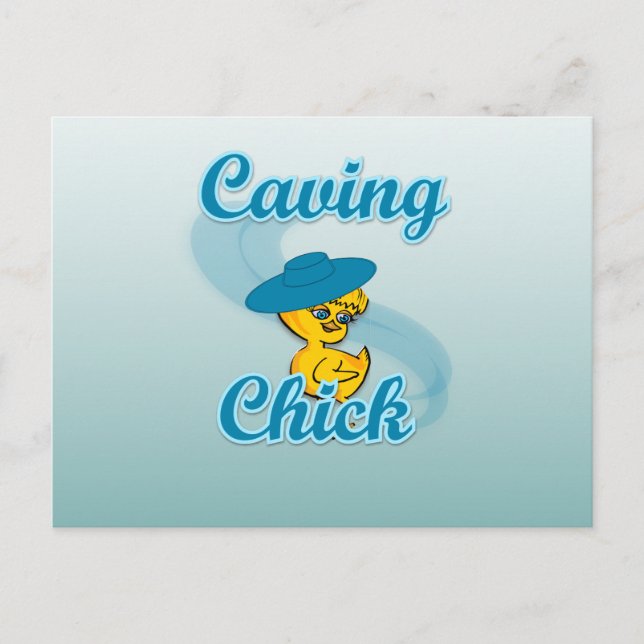 Carte Postale Poule de spéléo #3 (Devant)