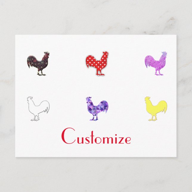 Carte Postale Poules Thunder_Cove  (Devant)