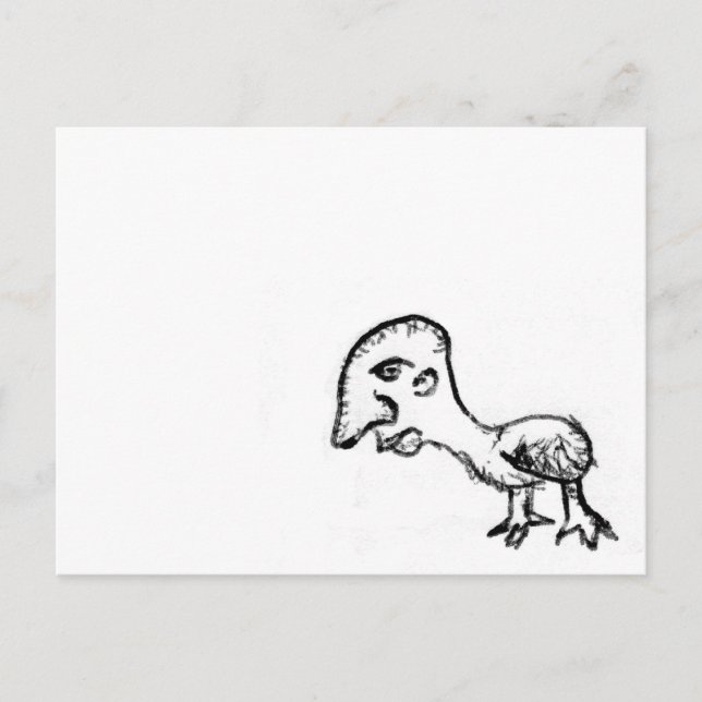 Carte Postale Poulet (Devant)