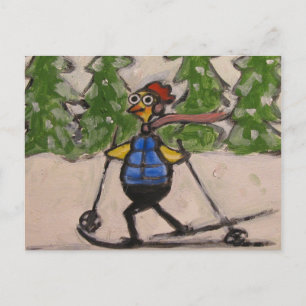 Carte Postale Poulet de pays