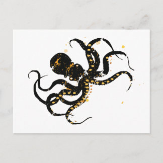 Carte Postale poulpe