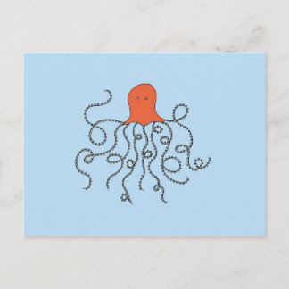 Carte Postale poulpe