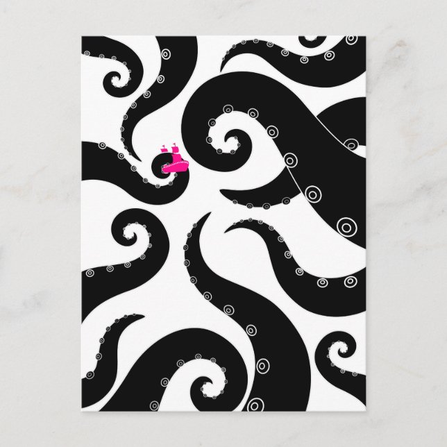 Carte Postale poulpe (Devant)