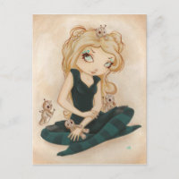 Poupée de chiffon de goth vaudou