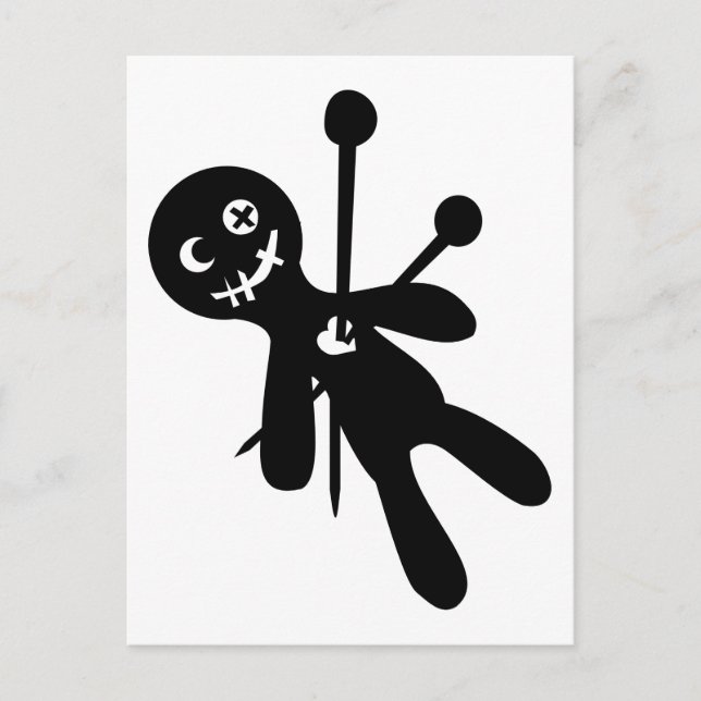 Carte Postale Poupée vaudou (Devant)