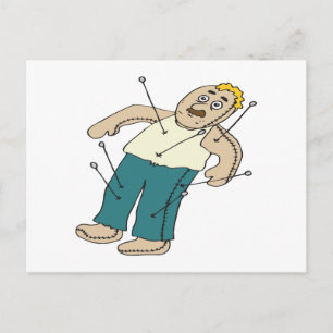 Carte Postale Poupée vaudou