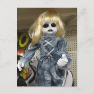 Carte Postale Poupée Zombie
