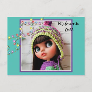 Carte Postale Poupées préférées, poupées Blythe doll