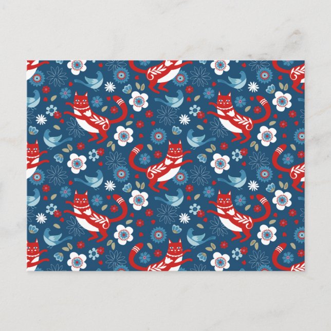 Carte postale pour amateur de chats (Devant)