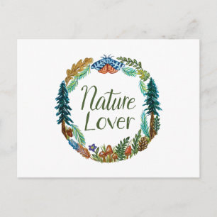 Carte postale pour amoureux de la nature