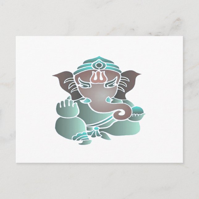 CARTE POSTALE POUR APPORTER LA PROSPÉRITÉ (Devant)