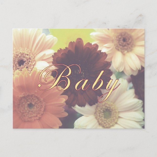 Carte postale pour bébé "Summer Morning" (Script) (Devant)