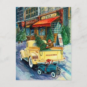 Carte postale pour camion Vintage