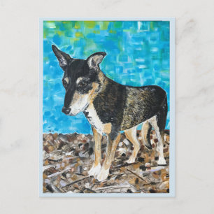 Carte postale pour chien Kelpie