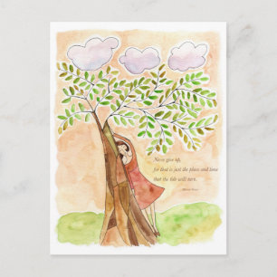 Carte postale pour femmes d'inspiration