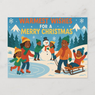 Carte postale pour fêtes annuelles