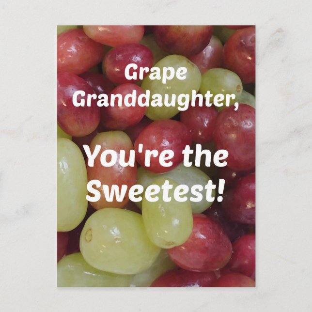 Carte Postale Pour Great Grand-fille (Devant)