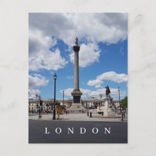 Carte postale pour la vue de la colonne de Londres