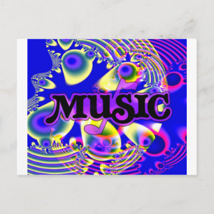 Carte Postale Pour l'AMOUR de la MUSIQUE !