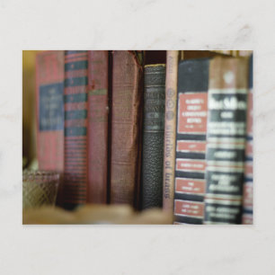 Carte Postale Pour l'amour des livres anciens