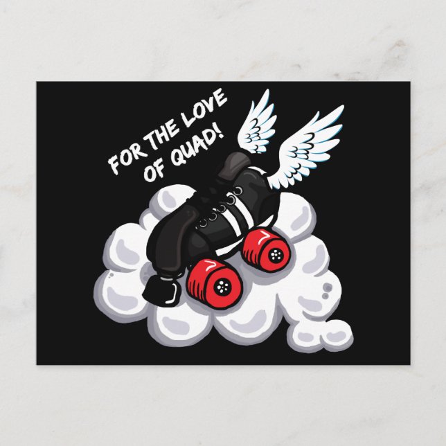 Carte Postale Pour l'amour du quad (Devant)