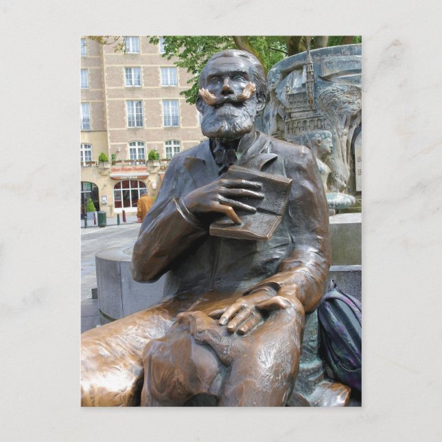 Carte Postale Pour l'amour d'un bon livre - Bruxelles, Belgique (Devant)