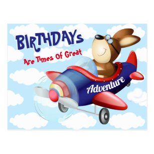 Cartes Avion D Anniversaire Zazzle Fr