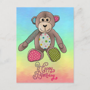 Carte postale pour l'anniversaire de l'enfant