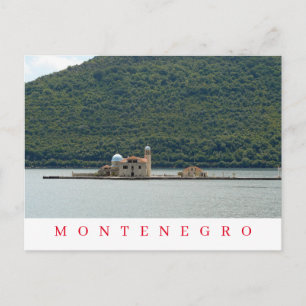 Carte postale pour l'église du Monténégro