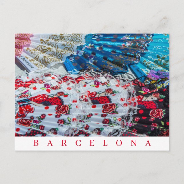 Carte postale pour les fans de souvenirs de Barcel (Devant)