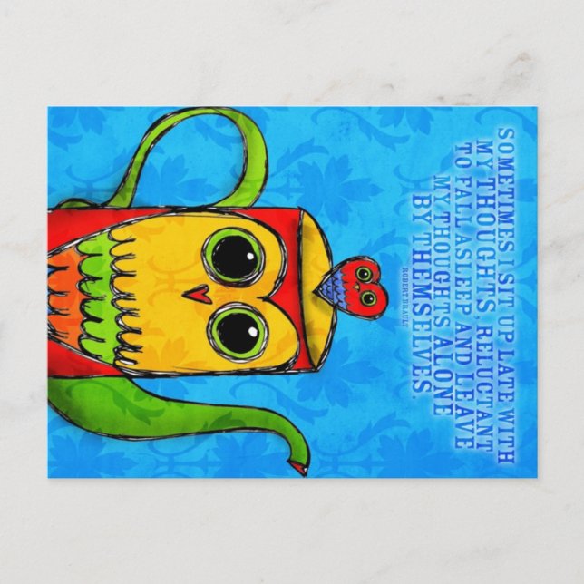 Carte Postale Pour les noctambules (Devant)