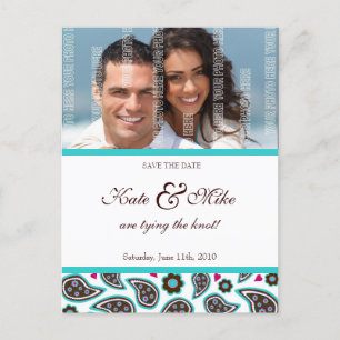 Carte Postale pour Sauvegarder la Date C1