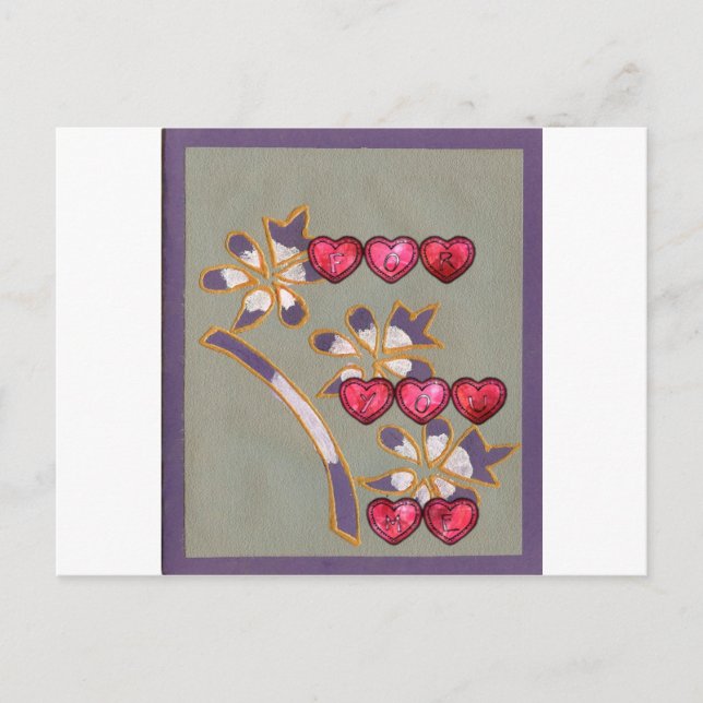 Carte Postale Pour toi de moi (Devant)