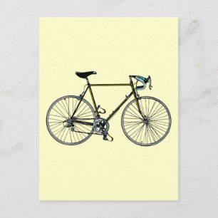 Carte postale pour vélos