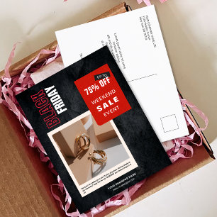 Carte Postale Pourcentage photo personnalisé de la vente du vend