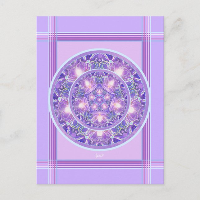 Carte Postale Pourpre W1 (Devant)