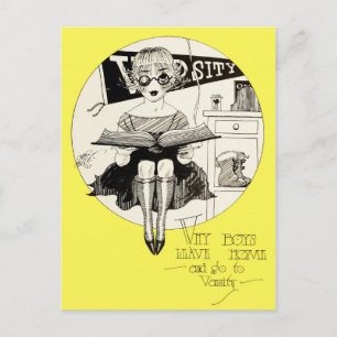 Carte Postale Pourquoi Les Garçons Quittent La Maison Et Vont À 