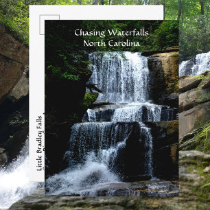 Carte Postale Poursuivre les cascades Montagnes de Caroline du N