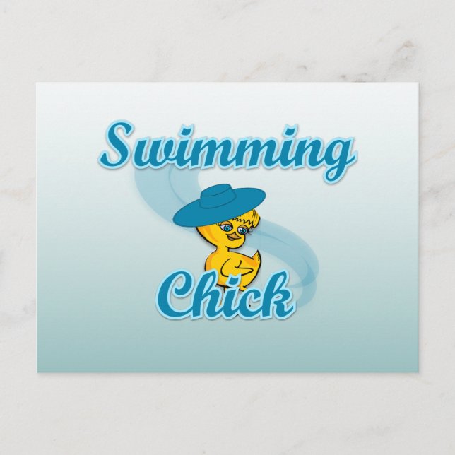 Carte Postale Poussette de natation #3 (Devant)