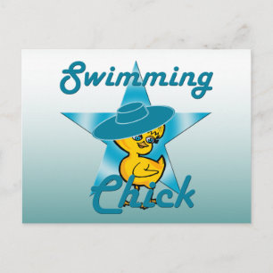 Carte Postale Poussette de natation #7