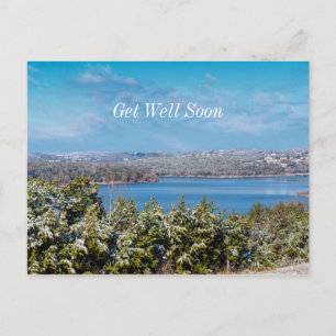 Carte Postale Poussière de neige à Table Rock Lake Remets-toi vi