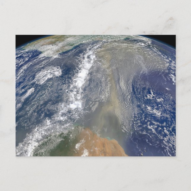 Carte Postale Poussière vers l'Amérique du Sud (Devant)